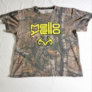 Mello Yello RealTree Xtra Camo Hunting  T-Shirt Camouflage Size XTRA  Large